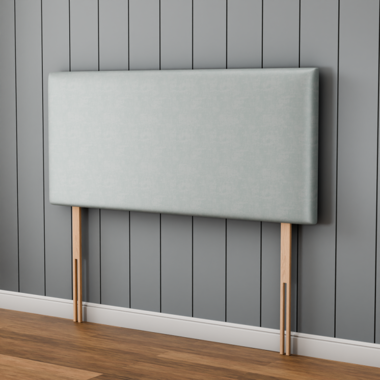 Maya Plain Headboard - Silver Coniston