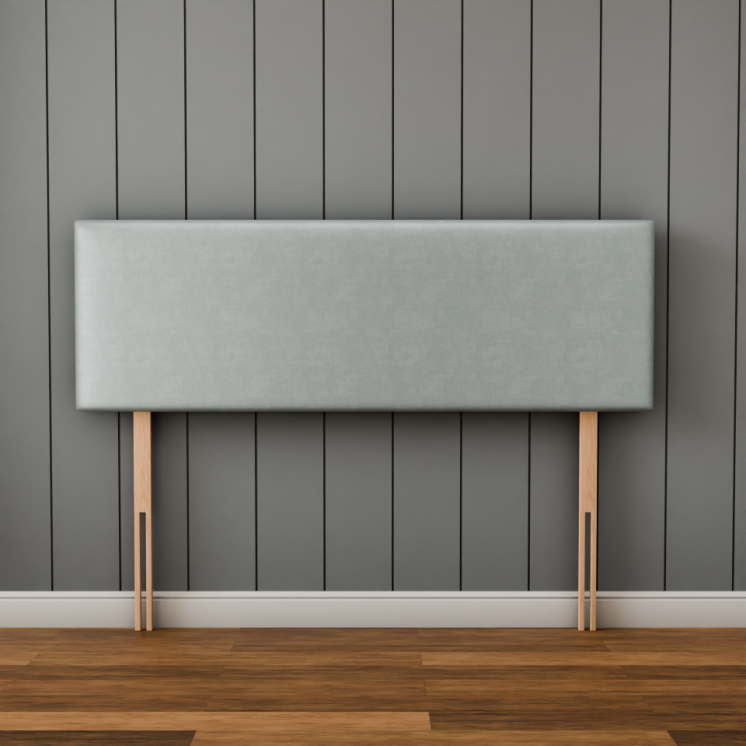 Maya Plain Headboard - Silver Coniston