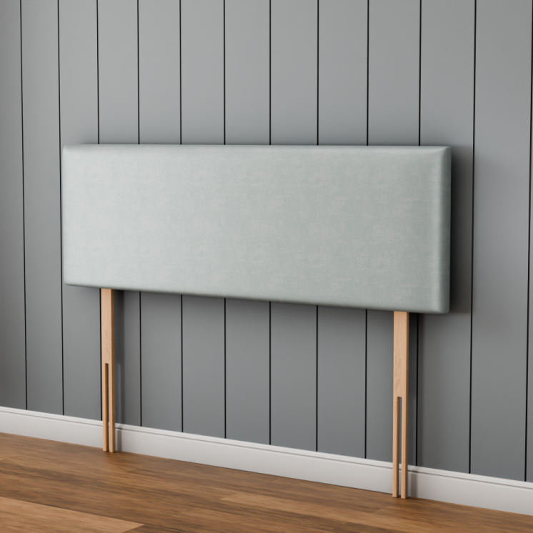Maya Plain Headboard - Silver Coniston