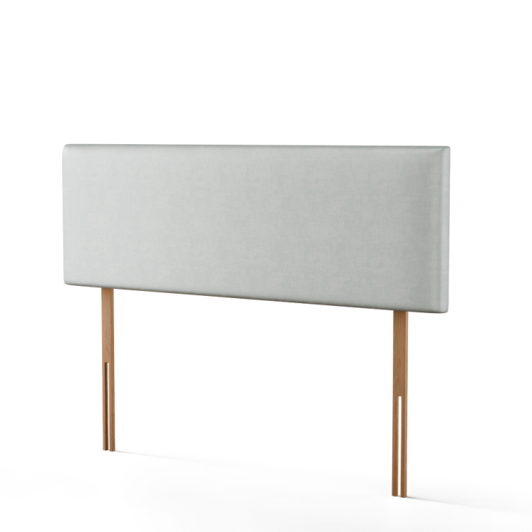 Maya Plain Headboard - Silver Coniston