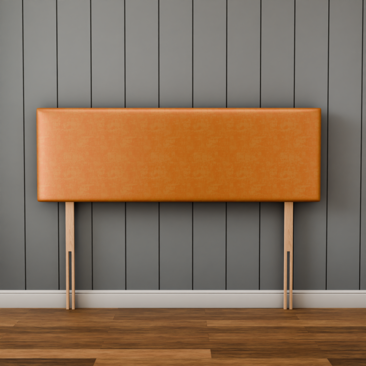 Maya Plain Headboard - Turmeric Coniston