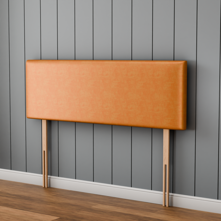 Maya Plain Headboard - Turmeric Coniston