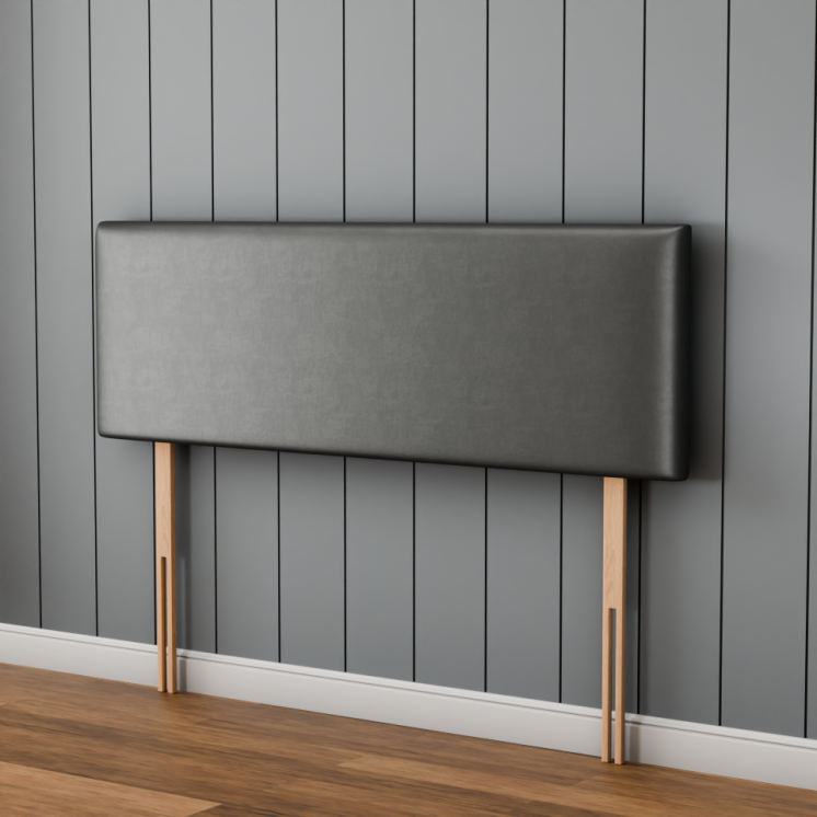 Maya Plain Headboard - Grey Coniston