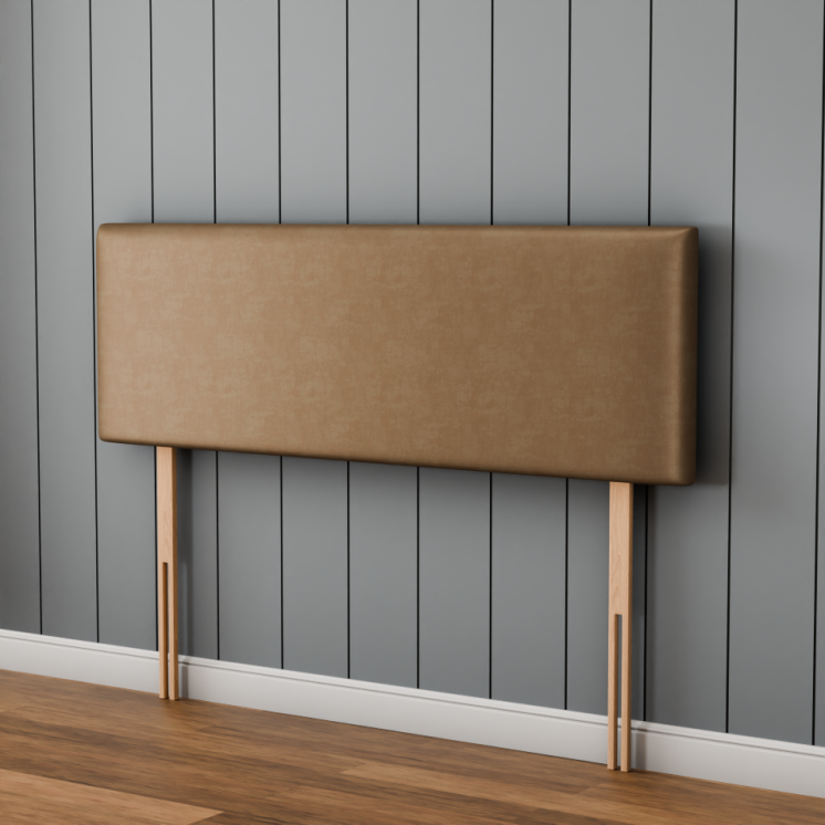 Maya Plain Headboard - Mink Coniston