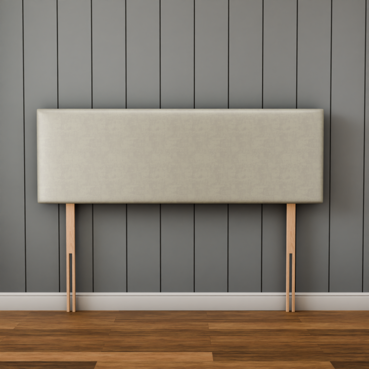 Maya Plain Headboard - Cream Coniston