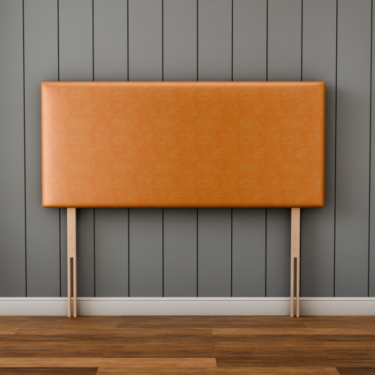 Maya Plain Headboard - Turmeric Coniston