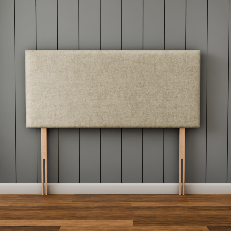 Maya Plain Headboard - Cream Naples