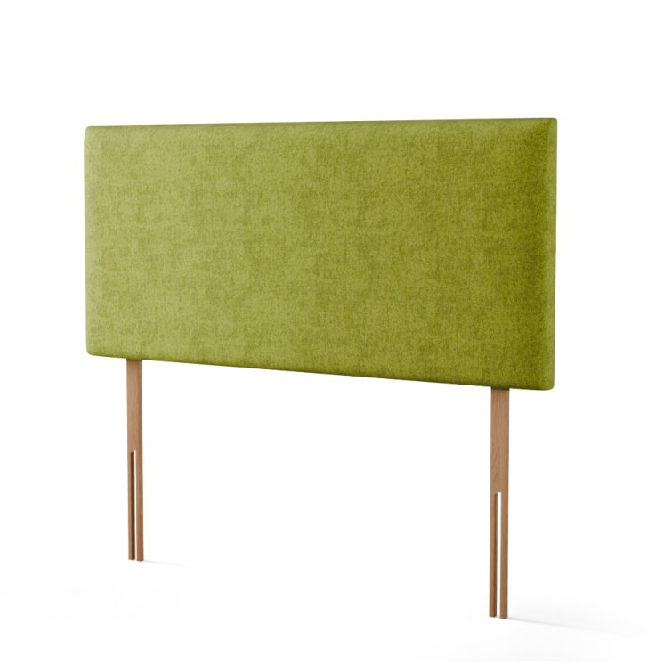 Maya Plain Headboard - Olive Green Naples