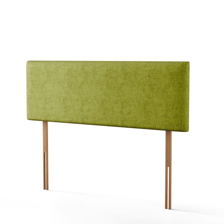 Maya Plain Headboard - Olive Green Naples