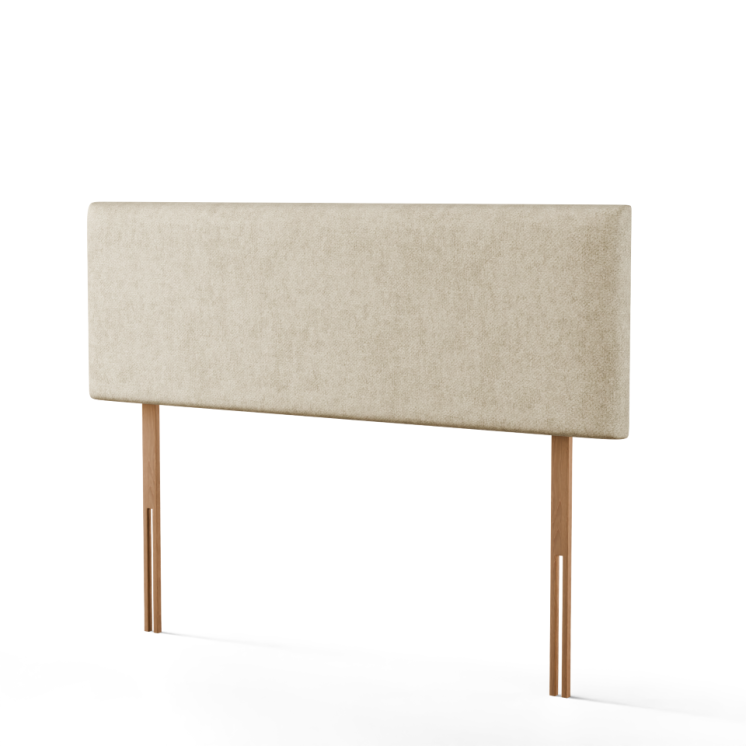 Maya Plain Headboard - Cream Naples