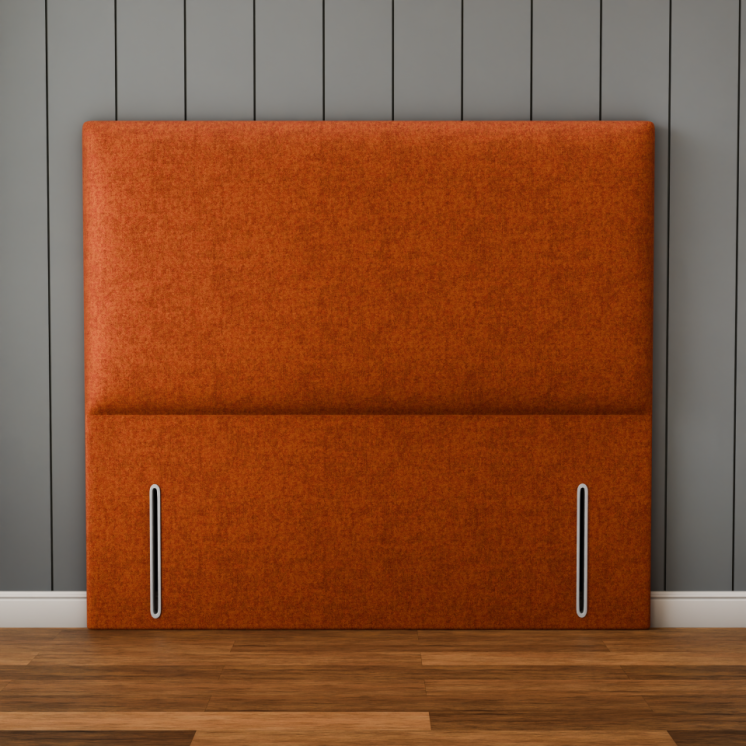 Maya Plain Headboard - Orange Naples