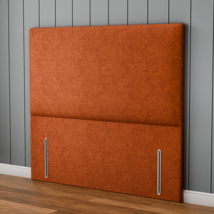Maya Plain Headboard - Orange Naples