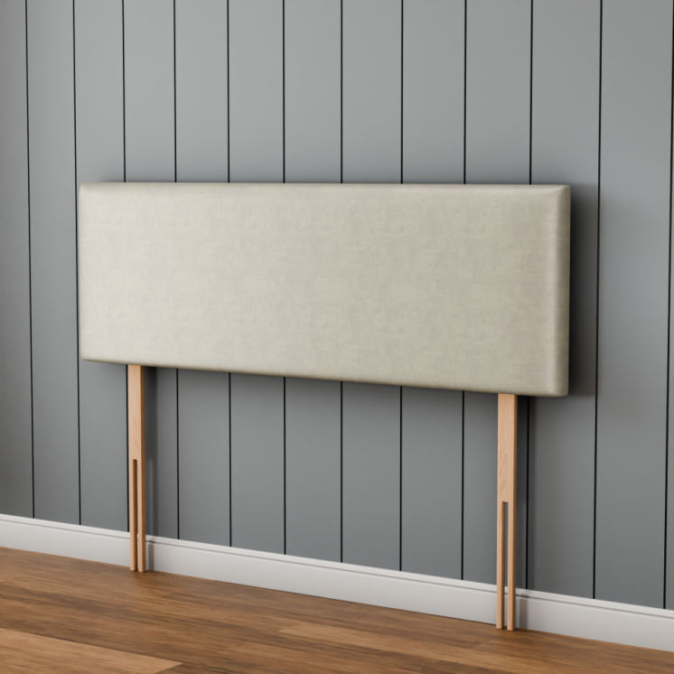 Maya Plain Headboard - Cream Coniston