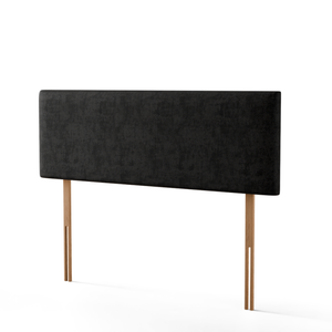 Maya Plain Headboard - Black Naples