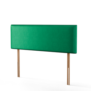 Maya Plain Headboard - Emerald Coniston