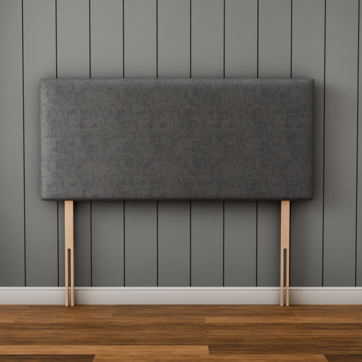 Maya Plain Headboard - Grey Naples