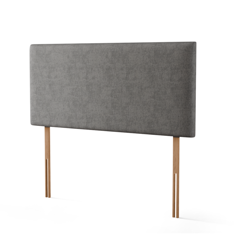 Maya Plain Headboard - Grey Naples