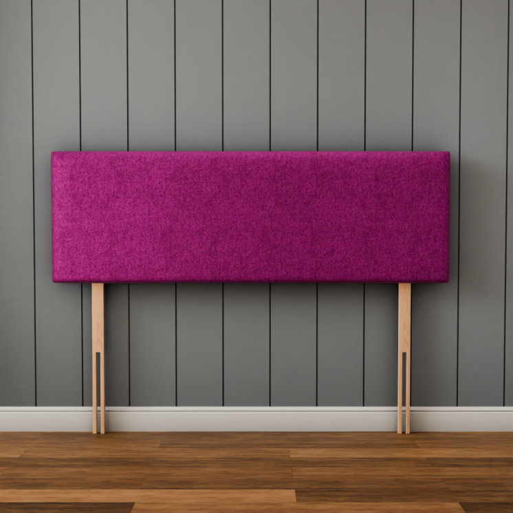 Maya Plain Headboard - Pink Naples