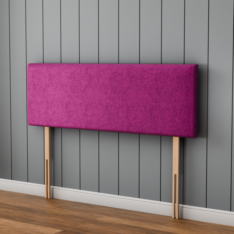 Maya Plain Headboard - Pink Naples