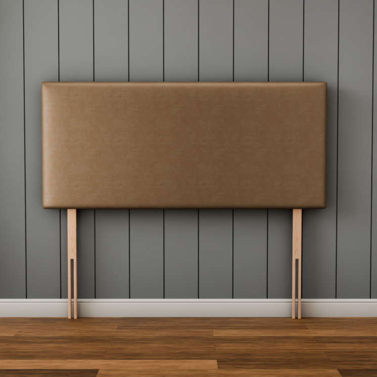 Maya Plain Headboard - Mink Coniston