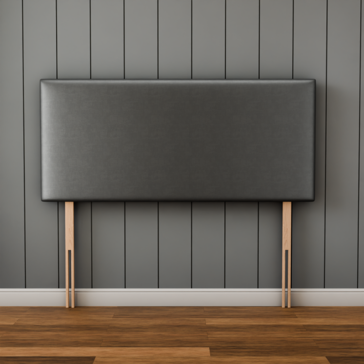 Maya Plain Headboard - Grey Coniston