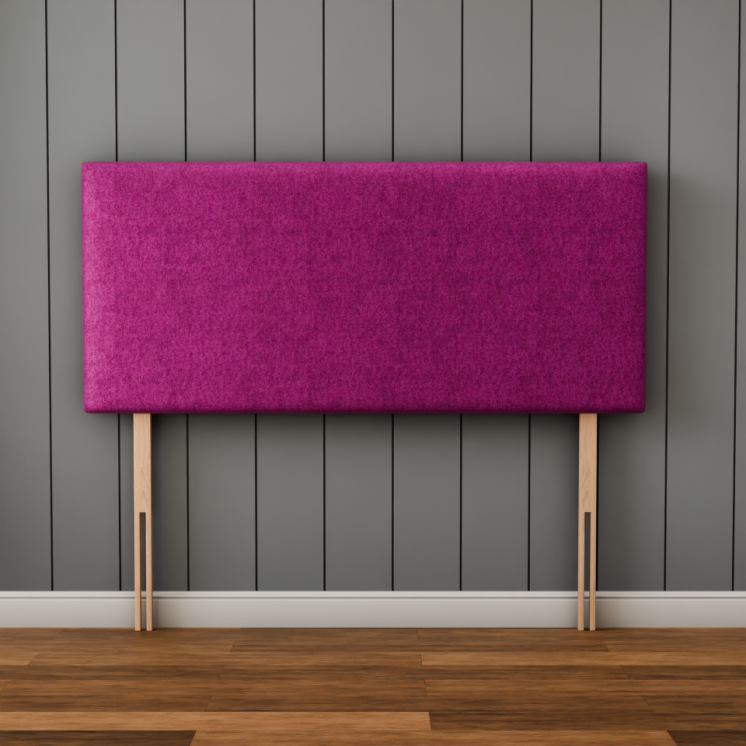 Maya Plain Headboard - Pink Naples