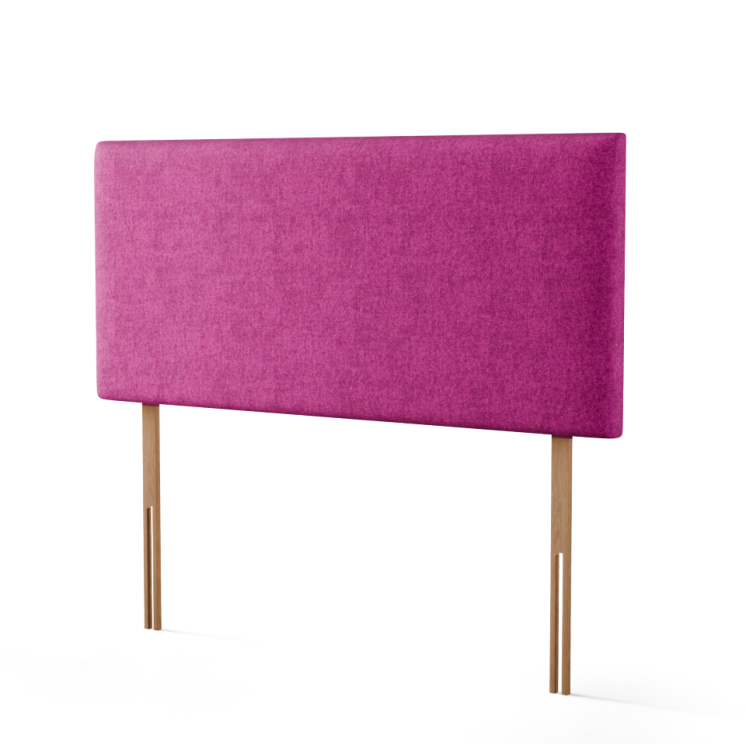 Maya Plain Headboard - Pink Naples