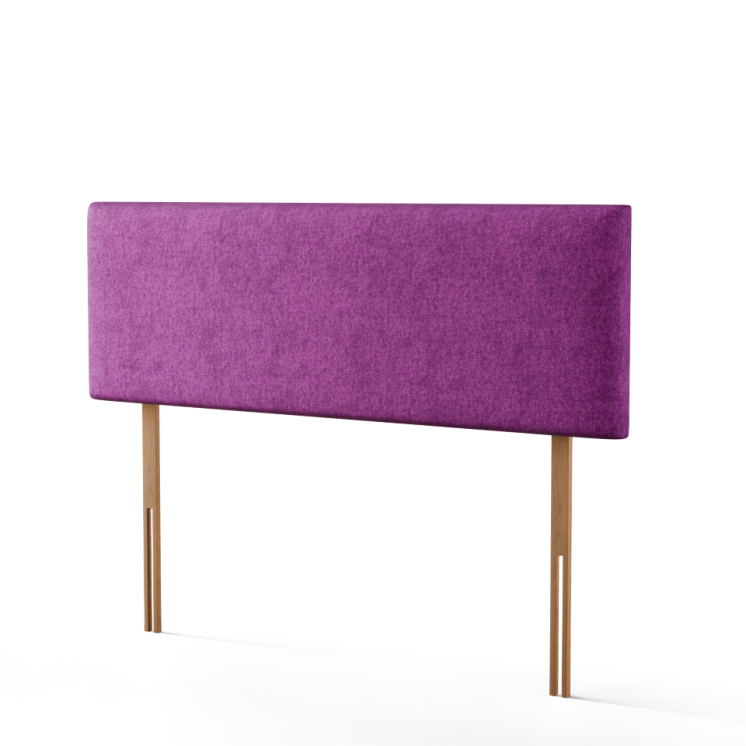 Maya Plain Headboard - Purple Naples