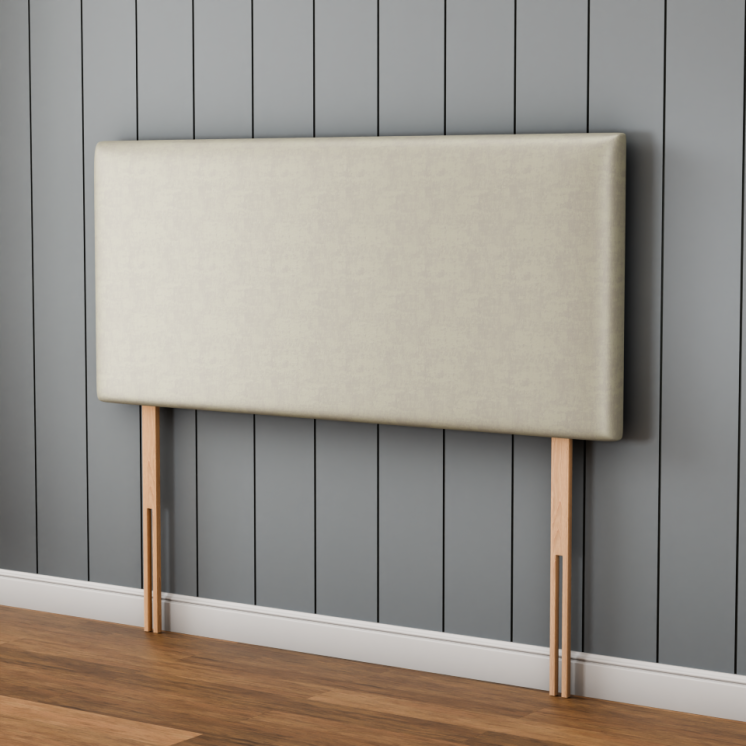 Maya Plain Headboard - Cream Coniston