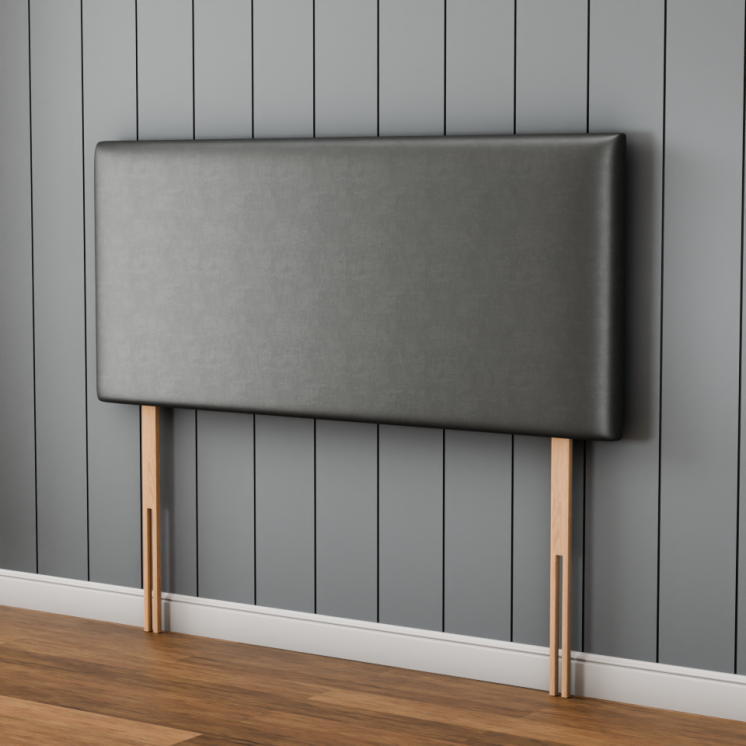 Maya Plain Headboard - Grey Coniston
