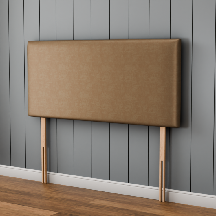 Maya Plain Headboard - Mink Coniston