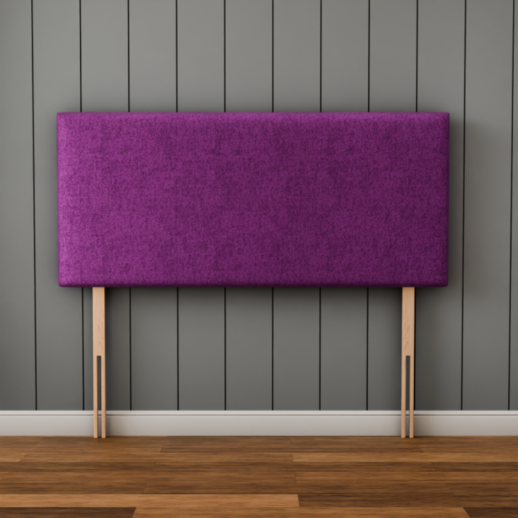 Maya Plain Headboard - Purple Naples