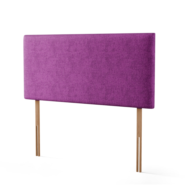 Maya Plain Headboard - Purple Naples