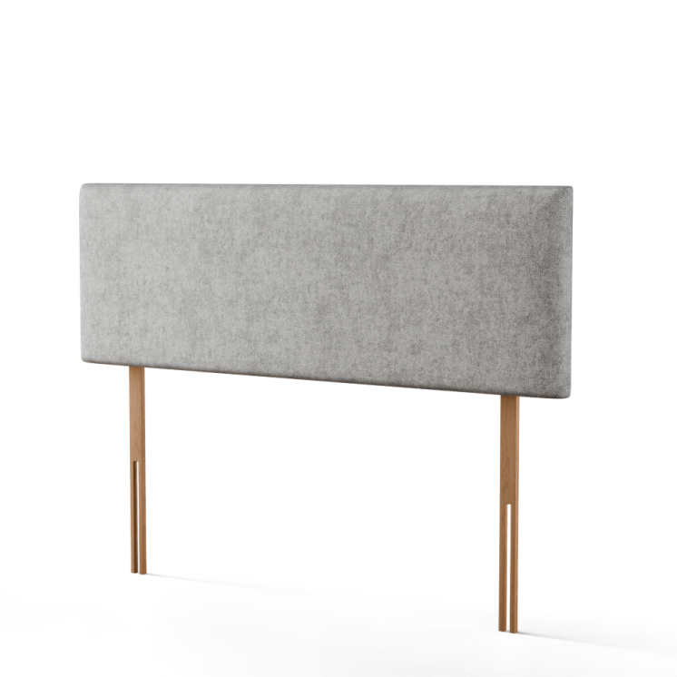 Maya Plain Headboard - Silver Naples
