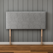 Maya Plain Headboard - Silver Naples