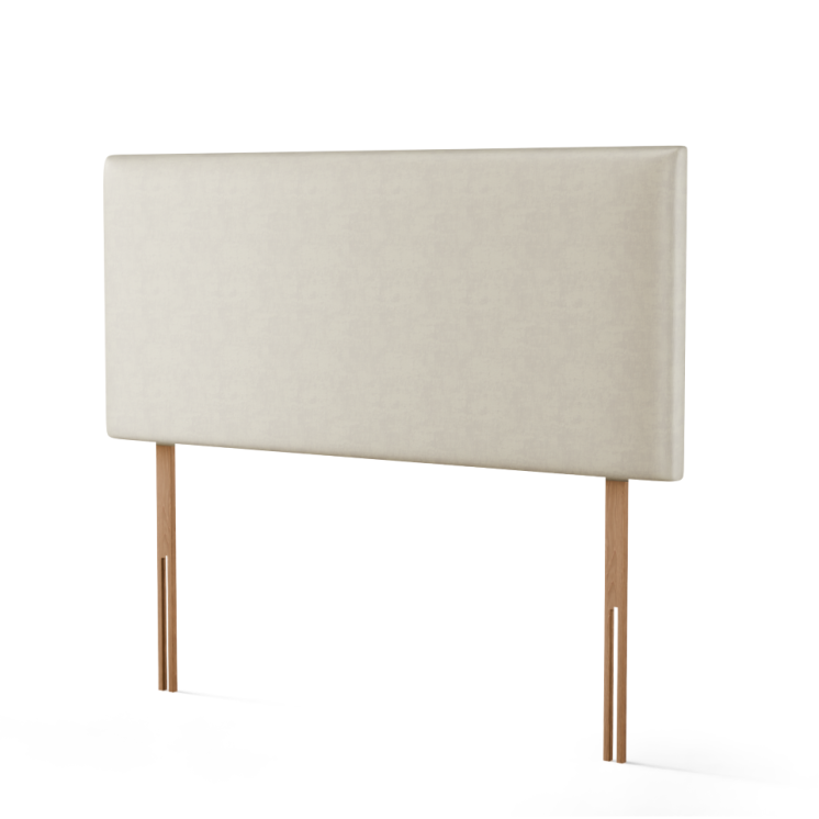 Maya Plain Headboard - Cream Coniston