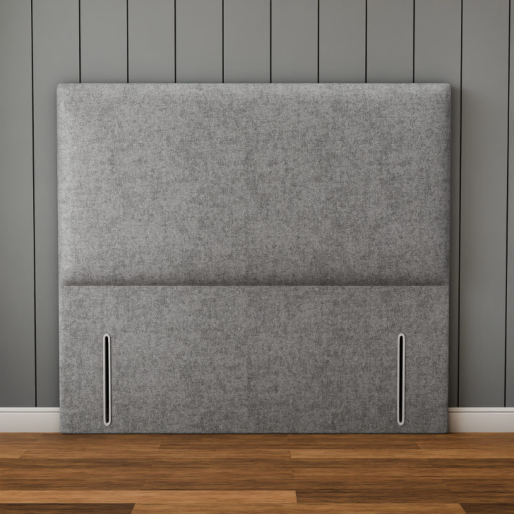 Maya Plain Headboard - Silver Naples