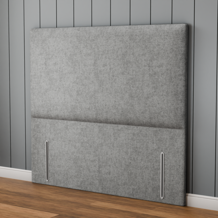 Maya Plain Headboard - Silver Naples