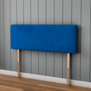 Maya Plain Headboard - Blue Plush