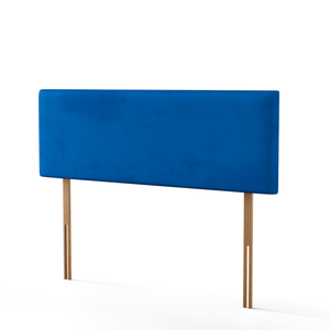 Maya Plain Headboard - Blue Plush