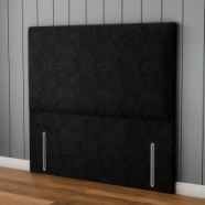 Maya Plain Headboard - Black Naples