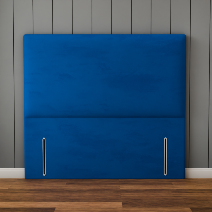 Maya Plain Headboard - Blue Plush