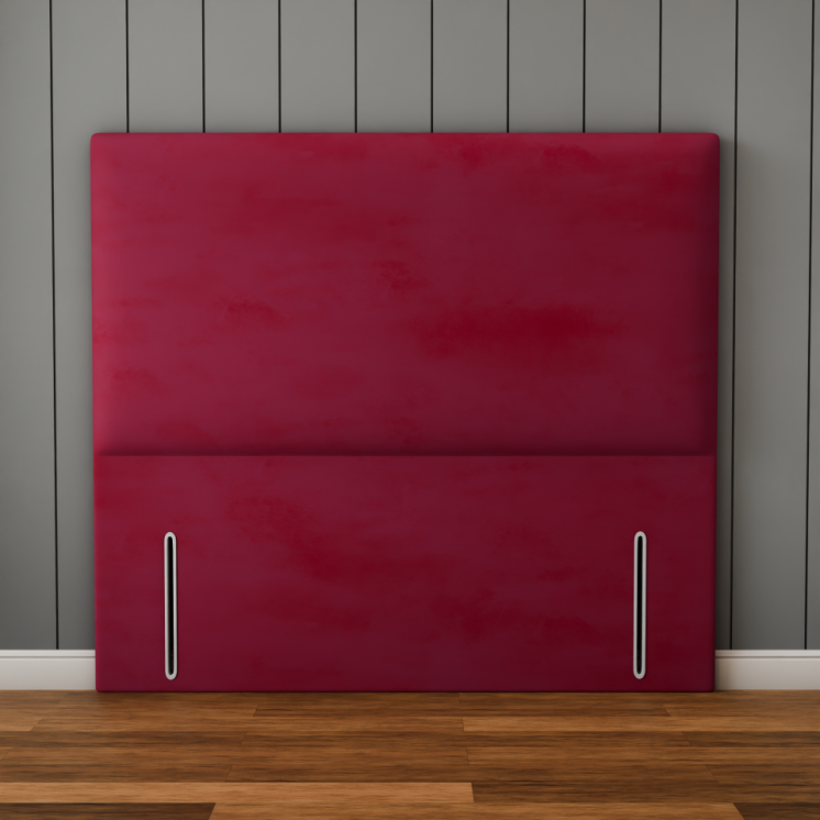 Maya Plain Headboard - Burgundy Plush