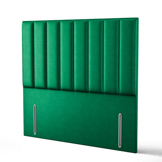 Maya Plain Headboard - Emerald Coniston