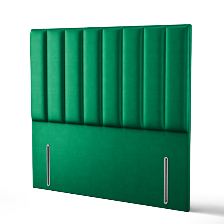 Maya Plain Headboard - Emerald Coniston