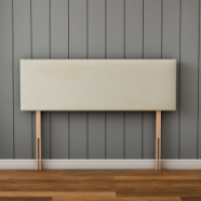 Maya Plain Headboard - Cream Plush