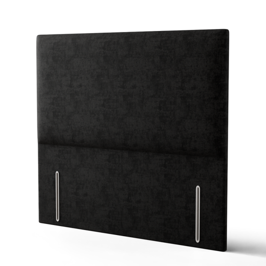 Maya Plain Headboard - Black Naples